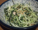ベーコンと水菜のぺペロンチーノ作り方3写真