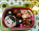 キャラ弁　かえるのかぶりもの作り方3写真