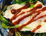 市販サラダ●目玉焼きサラダ／食べ比べ版作り方1写真