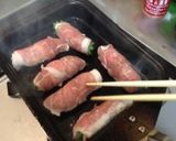 ♥豚肉のチーズまきまき♥作り方3写真