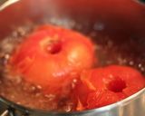 トマトのかき玉汁作り方1写真