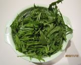 簡単！水菜サラダ作り方1写真