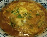 サッポロ一番でニラ玉あんかけラーメン作り方4写真