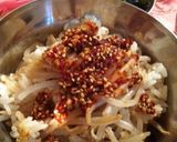韓国家庭のピリ辛もやしご飯作り方6写真