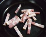 カリカリベーコンと新鮮野菜の中華そば作り方2写真