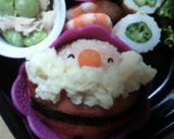 簡単☆丸おにぎりｄｅサンタ＆トナカイ作り方10写真