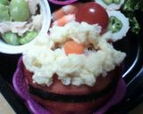 簡単☆丸おにぎりｄｅサンタ＆トナカイ作り方11写真