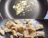 超安♪豚こま♡めんつゆにんにくマヨ焼き作り方1写真