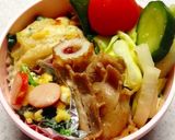 超安♪豚こま♡めんつゆにんにくマヨ焼き作り方2写真
