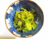ゴーヤのお浸し梅肉和え作り方6写真