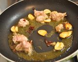簡単料理ペペロンチーノ with ぶた肉作り方4写真