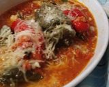 ピーマンの肉詰め*味噌トマグラタン作り方6写真