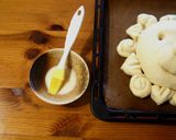 菓子パン生地で*おひさまパン作り方10写真