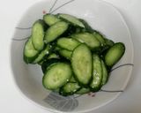 塩麹のキュウリ漬け作り方3写真