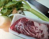 豚ばら肉の洋風煮物作り方1写真