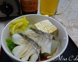 鱈と豆腐と白菜鍋　作り方2写真