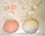 ＊キャラ弁＊グルーミーおにぎり作り方1写真