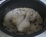 炊飯器で作る、和風、鶏の雑穀おこわ作り方1写真