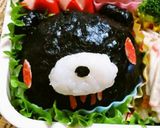 ＊キャラ弁＊グルーミーおにぎり作り方3写真