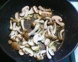 かぶと牛肉のクリー厶フィットチーネパスタ作り方2写真