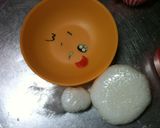 キャラ弁　キラもっち　たまごっち作り方1写真