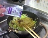双子座が作るキャベツのペペロンチーノ作り方11写真