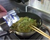 双子座が作るキャベツのペペロンチーノ作り方12写真