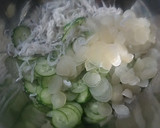◆５分副菜　きゅうり＆らっきょの酢の物◆作り方3写真