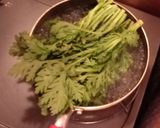 ポン酢で簡単!春菊のごま和え作り方1写真