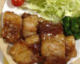 柔らかい♪豚バラブロックの生姜焼き作り方7写真