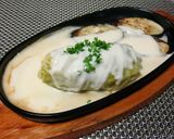 ハインツで☆鉄板クリームロールキャベツ作り方20写真