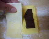 冷凍パイシートで☆簡単♪チョコサンドパイ作り方7写真