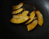 かぼちゃの甘辛焼き〜お弁当にも作り方3写真