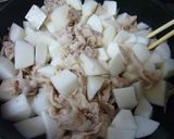 ご飯が進む！豚バラ肉と大根☆簡単♪照り煮作り方3写真