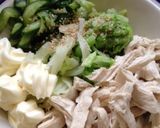 簡単！キャベツと鳥​胸肉のサラダ作り方6写真