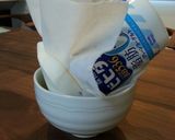 ヨーグルトと抹茶スティックdeムース☆作り方1写真