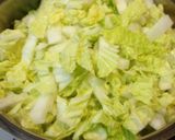 昆布茶で白菜たっぷりスープ作り方5写真