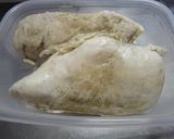 ムネ肉で。簡単しっとり美味しいトリハム作り方5写真