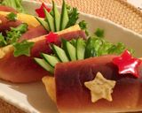 ✾飾るだけでクリスマス気分✾ホットドッグ作り方5写真