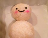 ❃クリスマス✾雪だるまのデコカレー*＊作り方2写真
