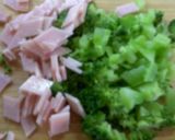 ブロッコリー入り卵焼き作り方1写真