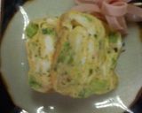 ブロッコリー入り卵焼き作り方4写真