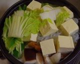 昆布だしで！ヘルシーなシイタケ鍋★作り方3写真
