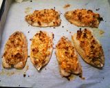 ＊*鰯＆チーズのパン粉焼き＊*作り方4写真