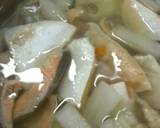 鮭のアラ汁作り方3写真