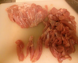 もも肉とジャガイモのカレー炒め作り方1写真
