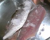 >ﾟ)白身魚)彡イシモチの西京漬作り方1写真