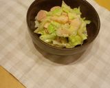 新感覚?!新生姜とキャベツの辛マヨ和え♪作り方7写真
