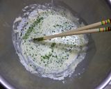 あおさ風味・かぼちゃとちくわのかき揚げ作り方3写真