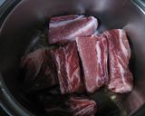～✿スペアリブ✿～しっかり味の簡単煮込み作り方3写真